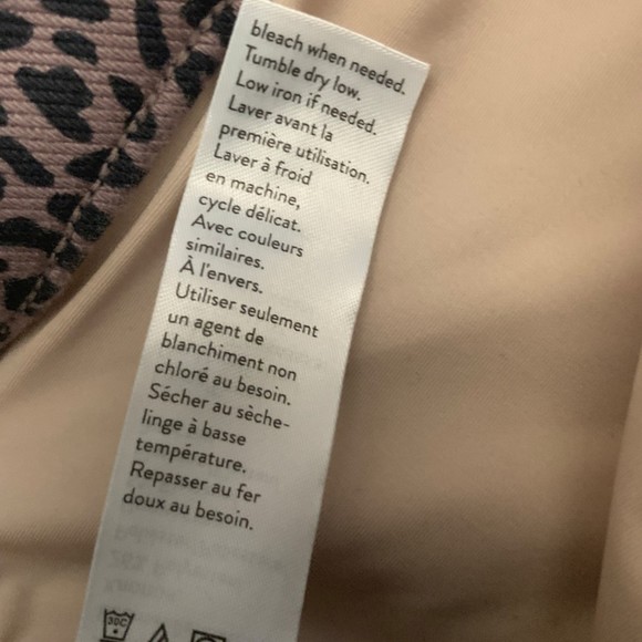 NWT Spanx Jean-ish® Ankle Leggings Pants in Desert Dot Soft Knit Size Small - Picture 6 of 10